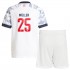 Camisola Bayern de Munique Thomas Muller 25 Criança Equipamento Terceiro 2021-2022 Manga Curta